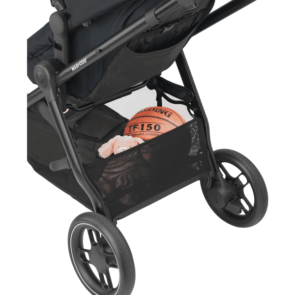 MAXI-COSI Poussette 2 en 1 Zelia 3, nacelle intégrée, 4 roues, Essential  Graphite