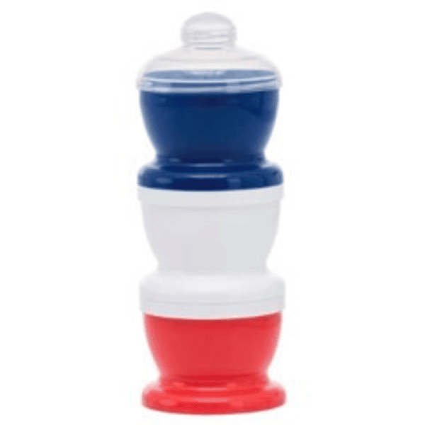 Thermobaby® Milchpulverportionierer mit Deckeln, French tricolor