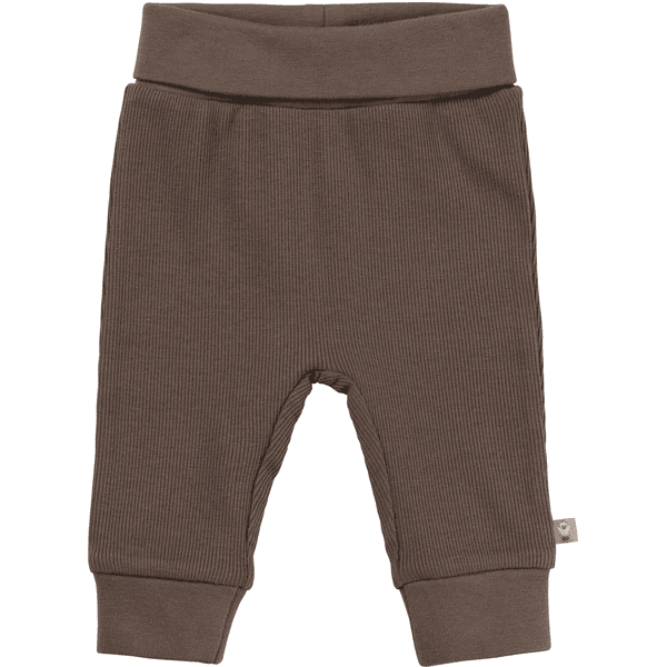 Sterntaler Broek geribd tricot bruin