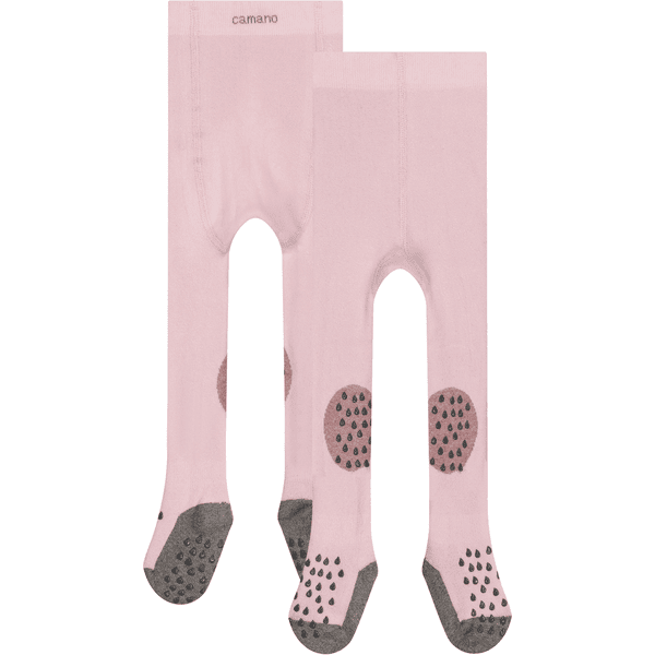Camano strømpebukser pink melange ABS 