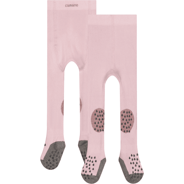 Camano Tights Baby ca-soft organic ABS pink melange