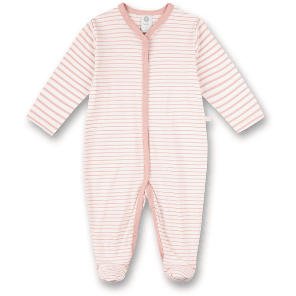 Sanetta Overall silver pink gestreift