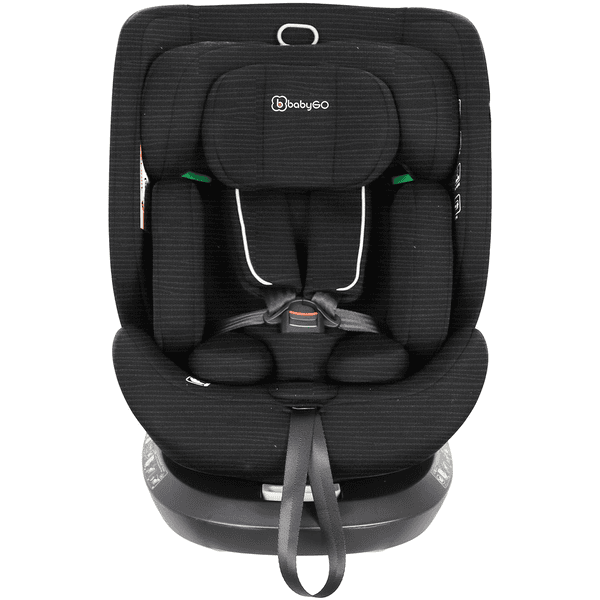 babyGO Siège auto pivotant Protection 360 black