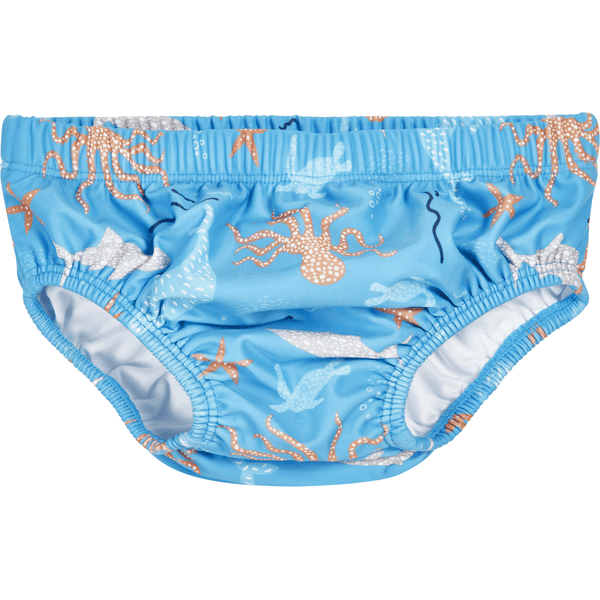 Playshoes  Luierbroekje zeedieren turquoise