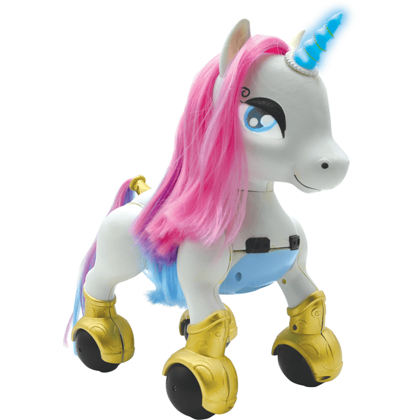 LEXIBOOK Power Unicorno, il mio magico e intelligente unicorno robot con  telecomando e batteria ricaricabile 