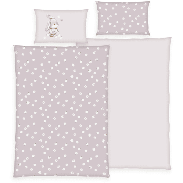 babybest® Flower Beddengoed Bunny 100 x 135 cm