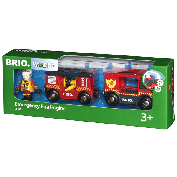 Brio World - 33811 - Camion de Pompiers Son et L…