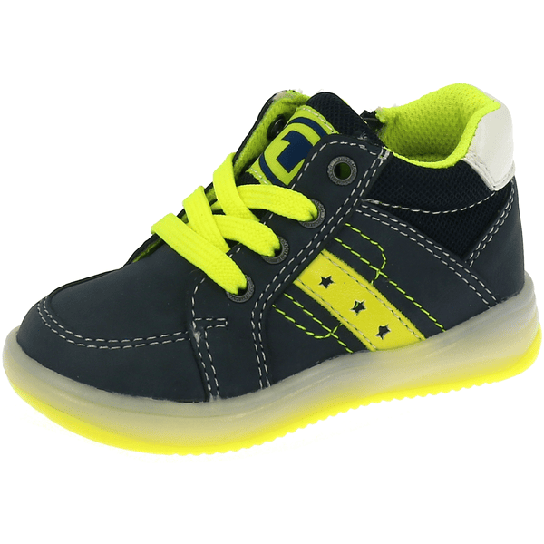 TOM TAILOR Chaussures basses navy-neon yellow 