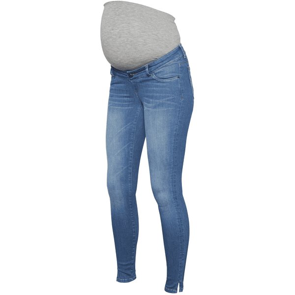 mama;licious Umstandsjeans MLLARGO Light Blue Denim