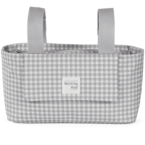 Walking Mum Bolsa organizadora I Love Vichy gris