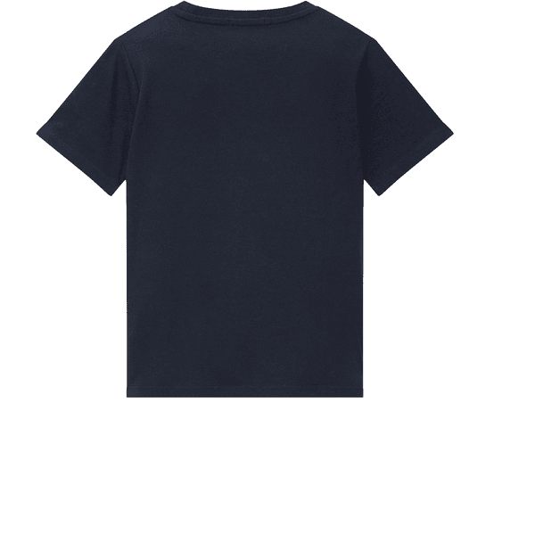 TOM Captain T-shirt Print Blue Sky TAILOR Logo