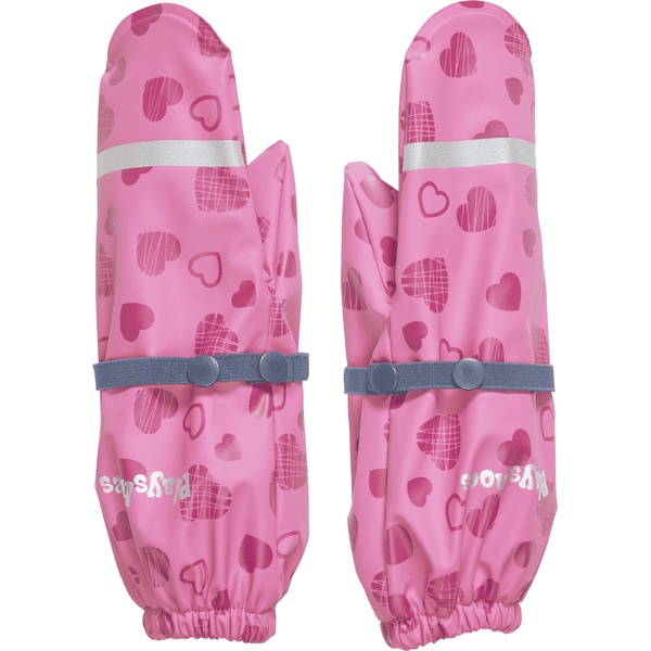 Playshoes Mudderhandske hjerte pink