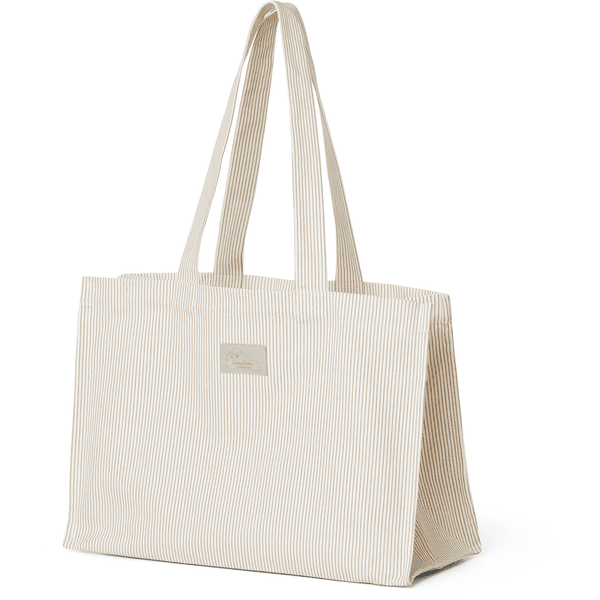 Cam Cam® COPENHAGEN Borsa in tela Class ic Stripes Camel