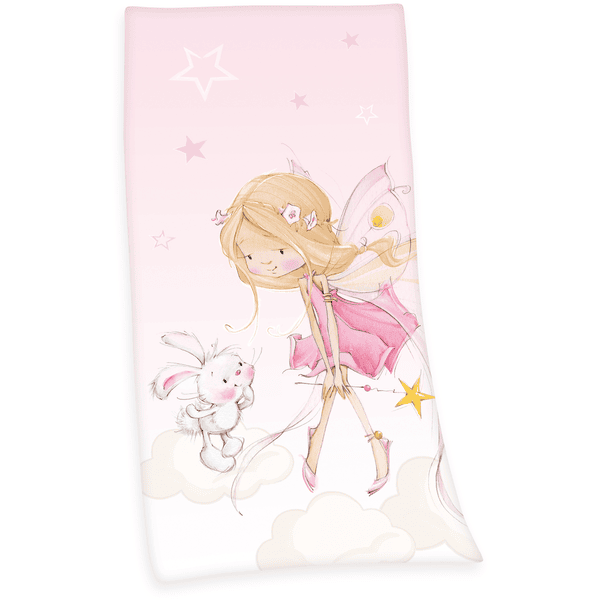 babybest® Asciugamano da bagno Little Fairy 75 x 150 cm