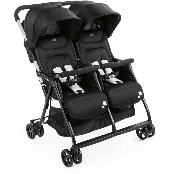 chicco Zwillingsbuggy Ohlala Twin Black Night