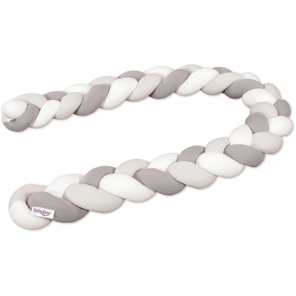 babybay® nest snake flettet til alle modeller ivory/beige/cream 180 cm
