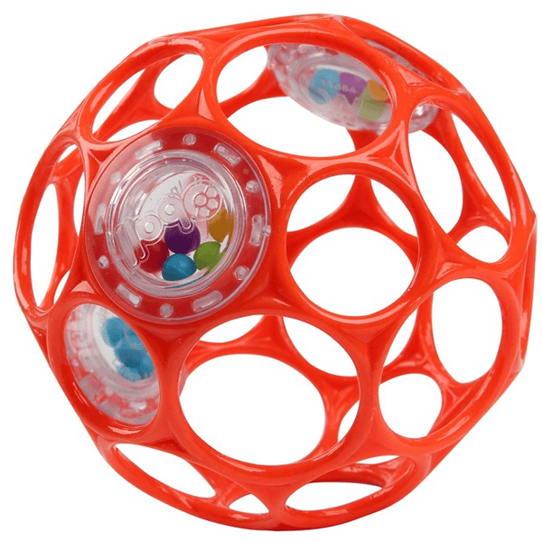Oball™ Rattle rood 10 cm