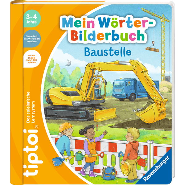 Ravensburger tiptoi® Mein Wörter-Bilderbuch Baustelle