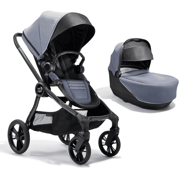 baby jogger Carro de bebé City Sights con capazo Special Edition Commuter / chasis Charcoal con protector