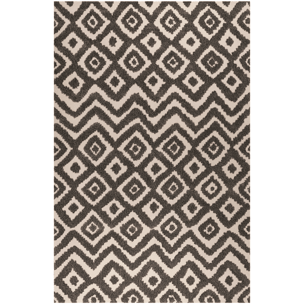 Esprit Kurzflorteppich Africa Ethnic weiß