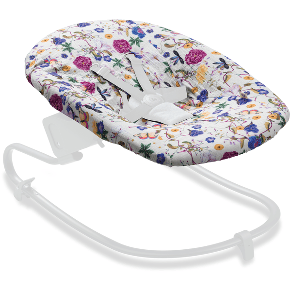 hauck Bezug für Babywippe Baby Bouncer Beige Floral