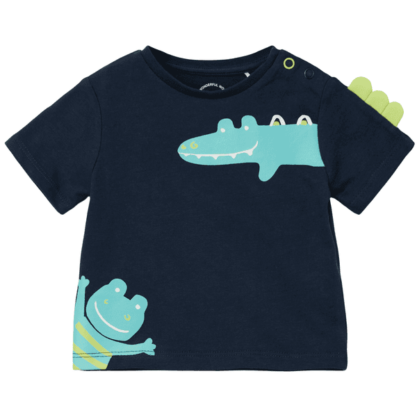 s. Olive r Camiseta Cocodrilo azul marino