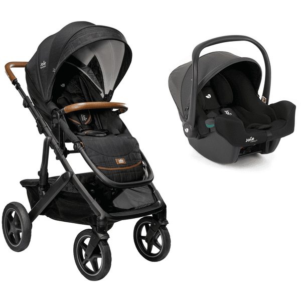 Joie Signature Kinderwagen Vinca Eclipse und Babyschale i-Snug 2 Shale