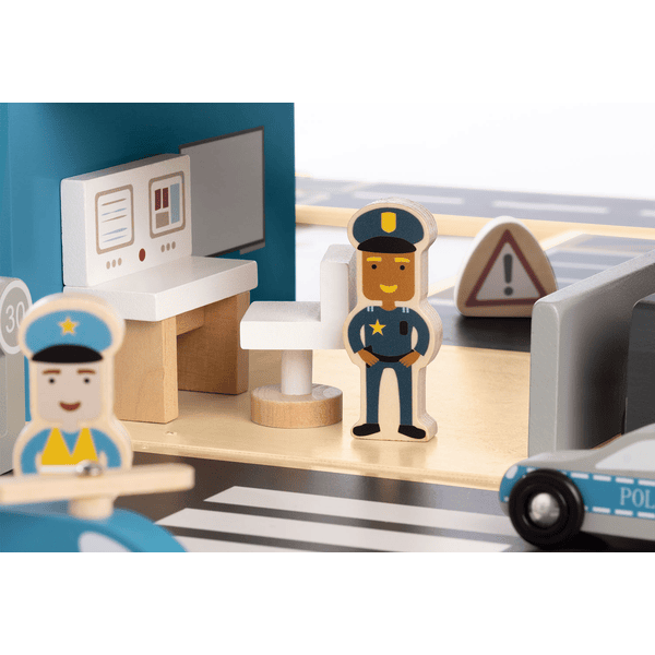 Pinolino Centre de jeu figurines commissariat de police Gordon