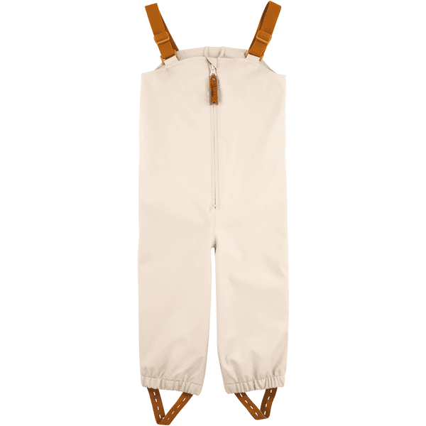 Sterntaler Pantaloni da pioggia sfoderati tinta unita beige