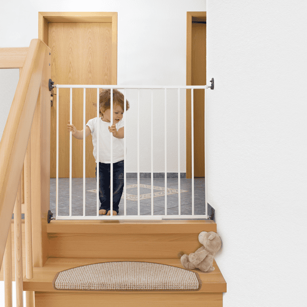 REER Set de montaje para barrera de seguridad para niños StairFlex blanco 