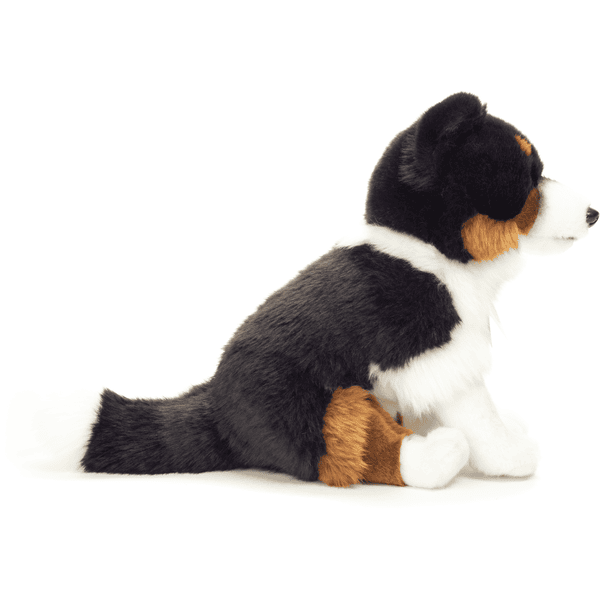 Peluche chien border collie clearance