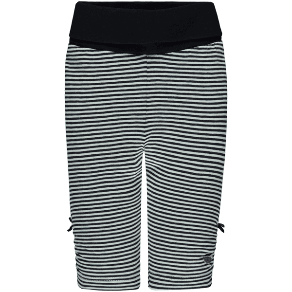 Steiff Girls Leggings, marine gestreift