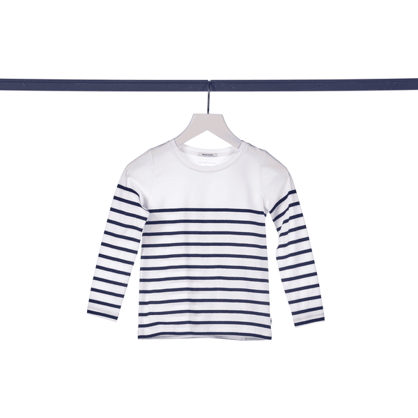 TOM Langarmshirt TAILOR blue stripe offwhite/dark