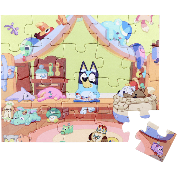 BLUEY Holzpuzzle, 20 Teile