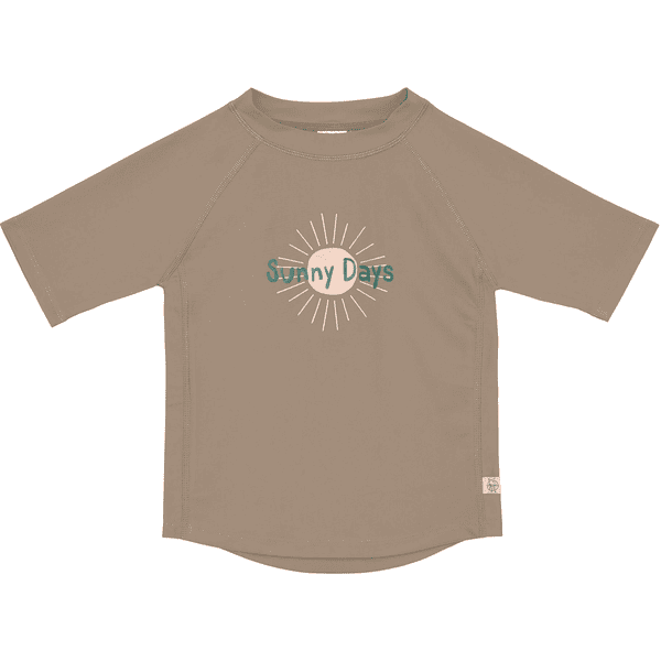 LÄSSIG UV-Kurzarm-Badeshirt Sonne braun