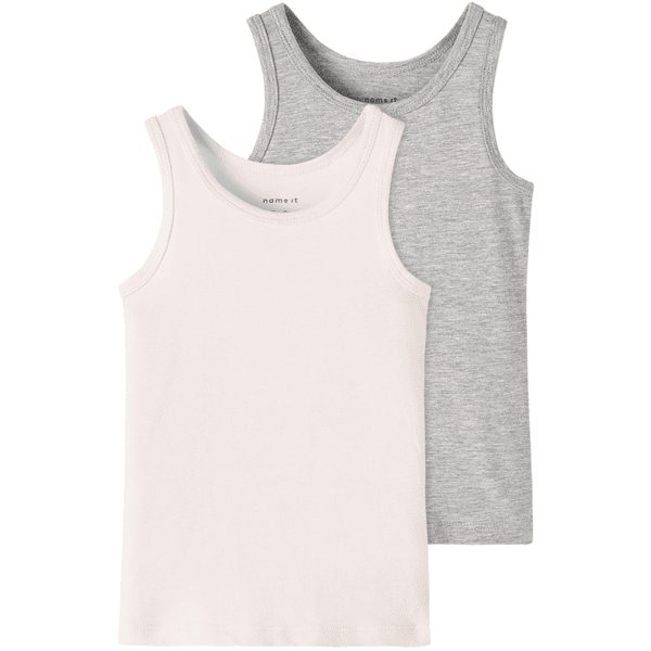 name it Tank top 2-pack Barely Pink