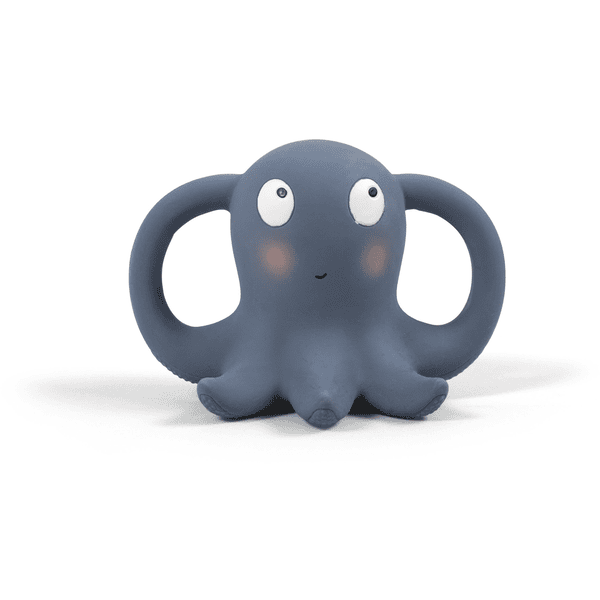 Filibabba  Bijtbeest Otto de Octopus - Knuffelblauw