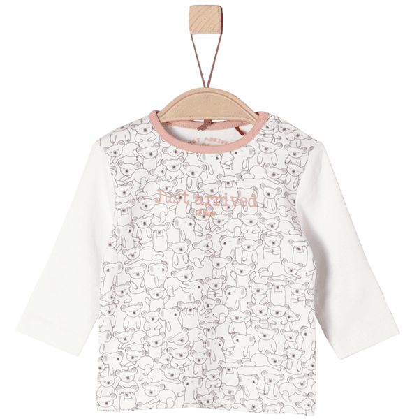 s.Oliver Girls Langarmshirt ecru