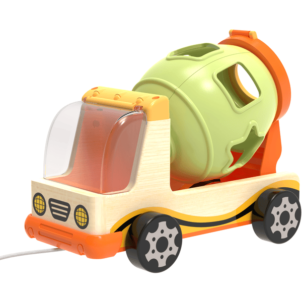 Top B right   Toys® Pojazd budowlany z grą do nauki kształtów