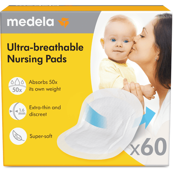 Medela Einweg-Stilleinlagen 60 Stück, ultra-atmungsaktiv