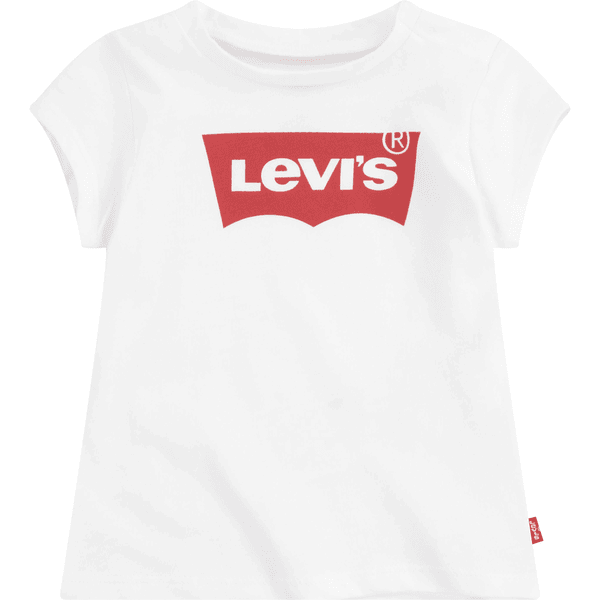 Camiseta para ni os Levi s blanca rosaoazul.es