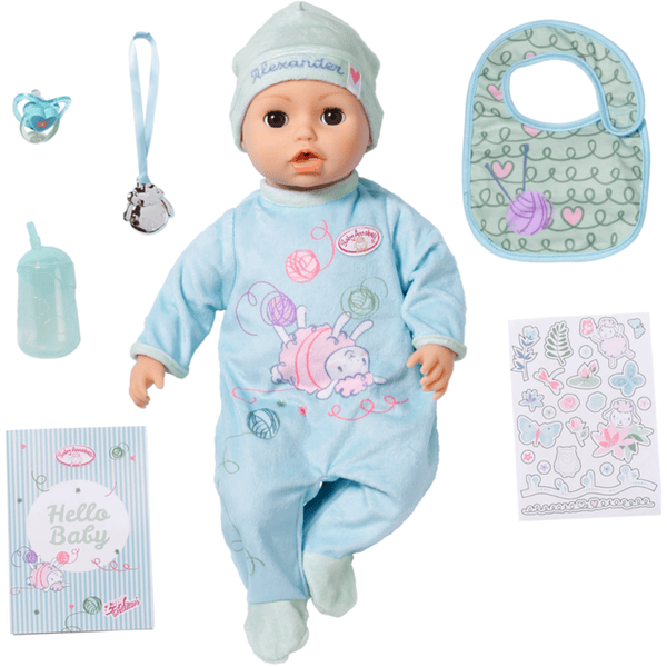 Zapf Creation Baby Annabell® Active Alexander 43 cm