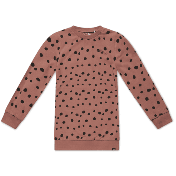 Koko Noko Sweatshirt Jurk Nathalie dusty roze