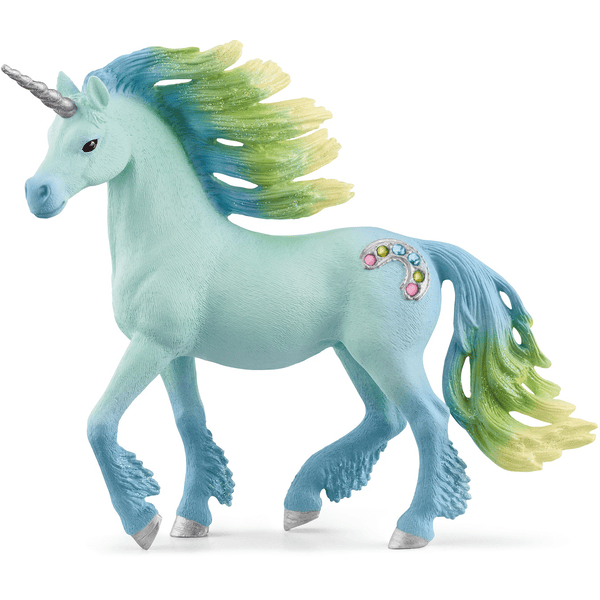 Schleich Cotton Candy Candy Unicorn hingst, 70722
