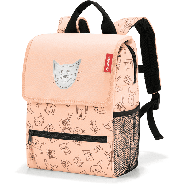 reisenthel® backpack kids cats and dogs rose