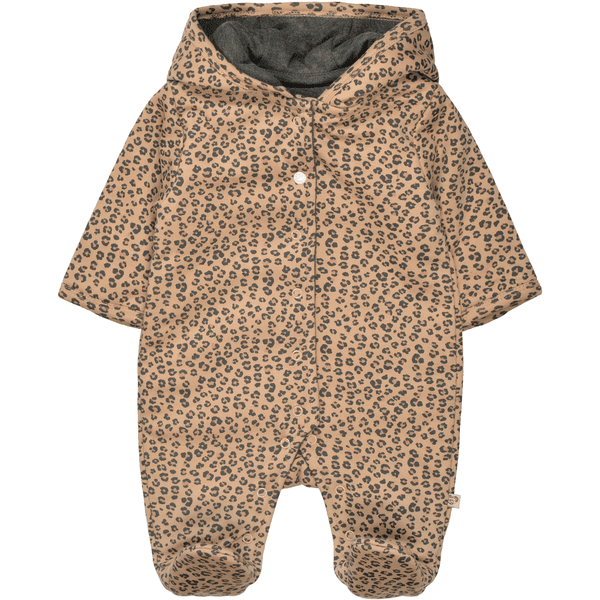 Staccato Overall wattiert soft camel gemustert