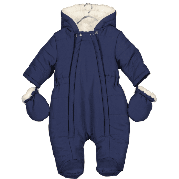 BLUE SEVEN Outdoor-Overall mit Kapuze - Blau