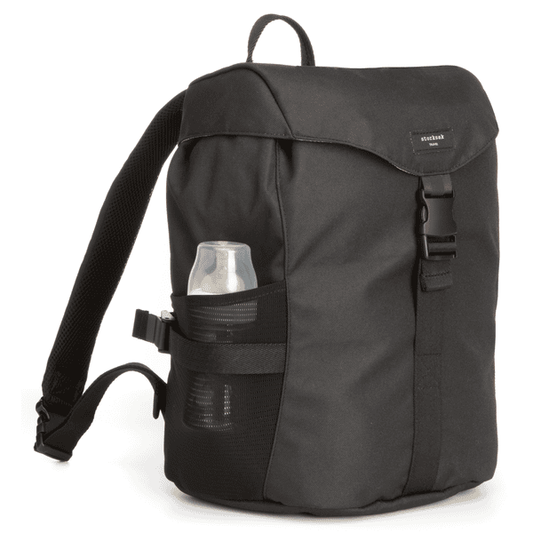 storksak Wickelucksack ECO Black babymarkt
