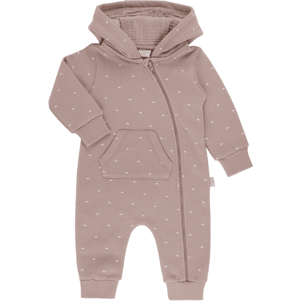 kindsgard Combinaison pilote enfant Hoody himma vieux rose