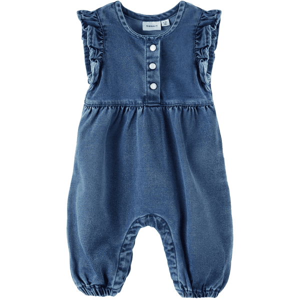 name it Jumpsuit Nbfatoras Dark Blue Denim